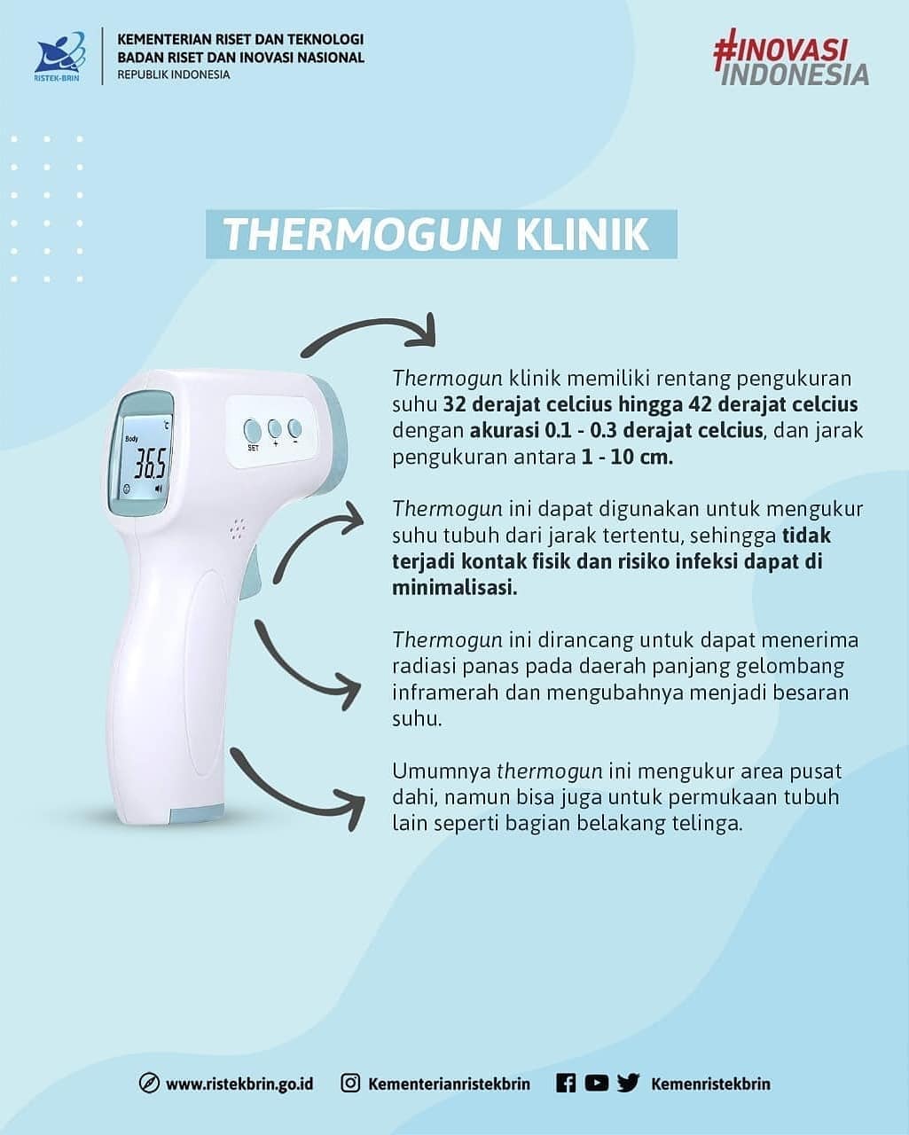 Thermogun klinik aman untuk protokol kesehatan COVID-19, kata BSN - ANTARA  News